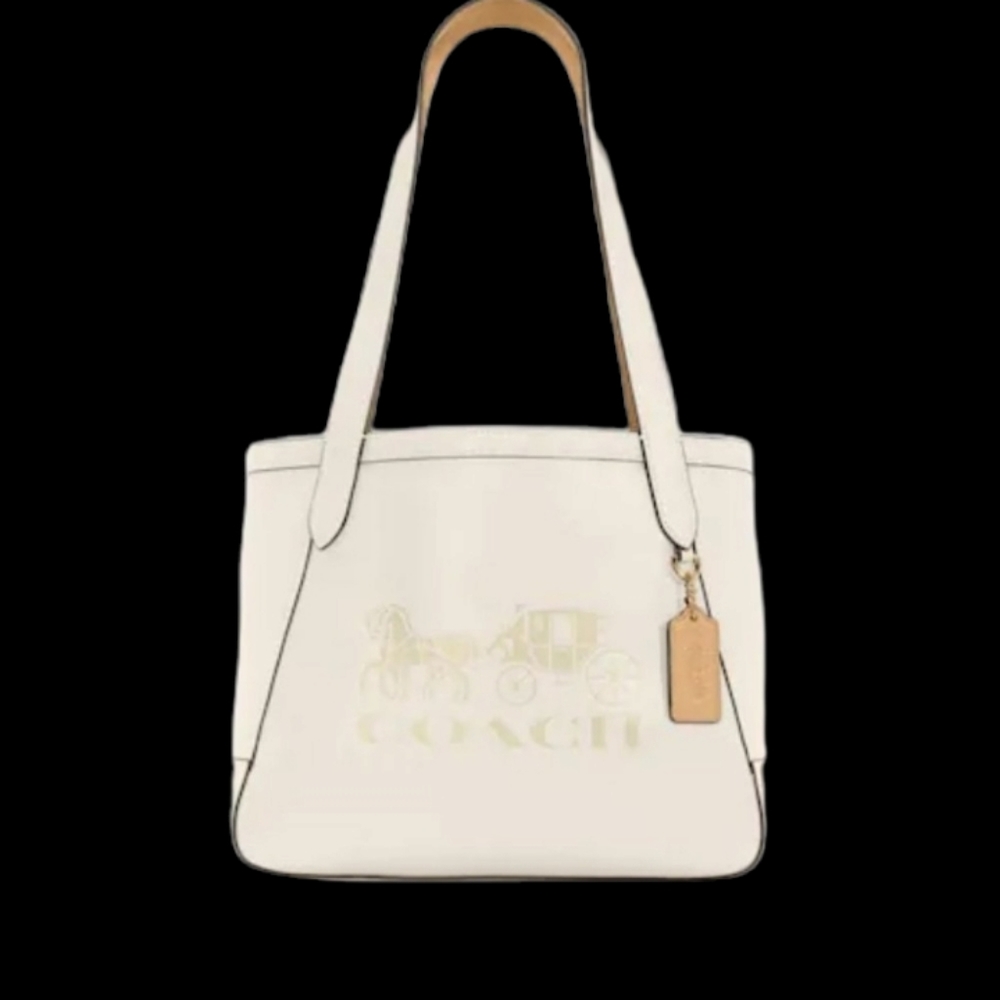 Coach Tote 27 with horse and carriage